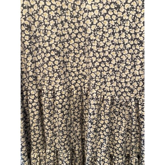 Floral Mini Babydoll Style Dress - Picture 2 of 6